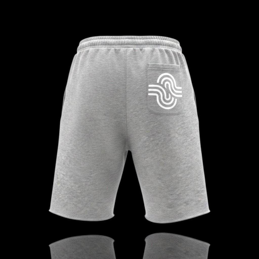 OOO Affiliate Baggy Sweatshorts “Relax” Light Grey